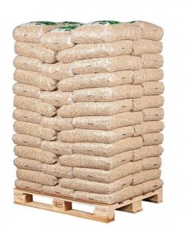Quality wood pellets EN+A1 6mm, 15kg bags