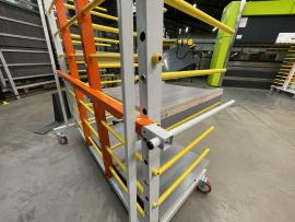 Transportný vozík na dielce, veľkoplošný materiál