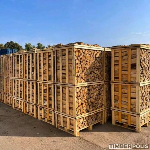 Kiln-dried birch firewood 1.8 m3