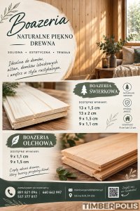 Sprzedaż wyrobów z drewna .