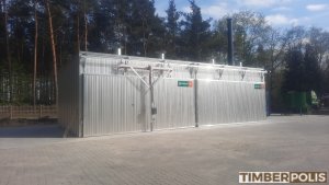 SUSZARNIA DO DREWNA INCOPLAN – 2024 R. – DWUKOMOROWA – KOMPLETNA KOTŁOWNIA 550 kW