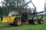 Ciągnik do zrywki – forwarder VOLVO 868  |  Technika leśna | Maszyny do obróbki drewna | Adam