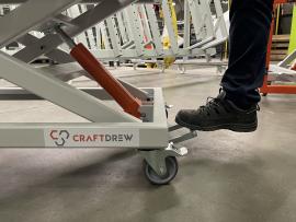 Wózek wysokiego / niskiego podnoszenia CRAFTDREW SNC1 | Technika transportowa i manipulacyjna | Maszyny do obróbki drewna | JAKMET sp. z o.o.