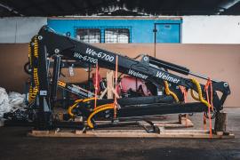 Ramię hydrauliczne - Maszyny do obróbki drewna