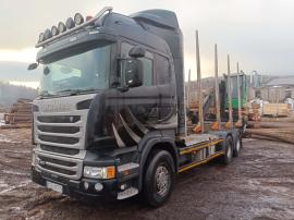 Pojazd leśny Scania R450 | Technika transportowa i manipulacyjna | Maszyny do obróbki drewna | Tartak Drewbud