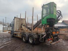 Pojazd leśny Scania R450 | Technika transportowa i manipulacyjna | Maszyny do obróbki drewna | Tartak Drewbud