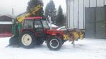 Kolejka linowa LARIX 550 s traktorem 7745 |  Technika leśna | Maszyny do obróbki drewna | Vlastimil Chrudina