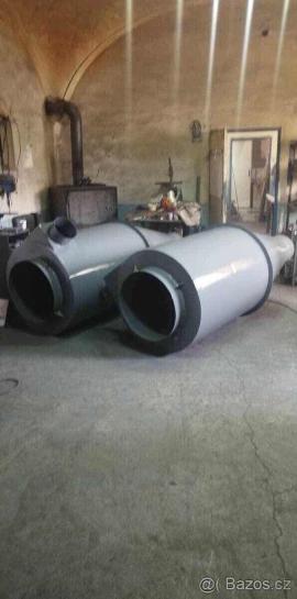 Urządzenie odciągowe Cyklonový odlučovač pílin  |  Suszarnie, technika powietrzna | Maszyny do obróbki drewna | Juraj polovka šneky výroba 