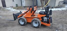 Inne urządzenia techniczne Smykem řízený mini nakladač |  Urządzenia do cięcia | Maszyny do obróbki drewna | Drekos Made s.r.o
