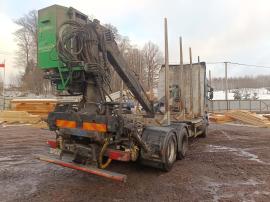 Pojazd leśny Scania R450 |  Technika transportowa i manipulacyjna | Maszyny do obróbki drewna | Tartak Drewbud